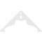 Ekena Millwork Pitch Heath Architectural Grade PVC Gable Pediment, 72"W x 36"H x 1"P (12/12) GPP072X036X100HEA - alternate 2